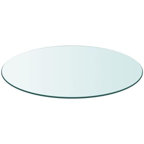 Dessus de table ronde en verre trempé 700 mm SALALIS DP08872