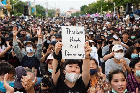 Students In Thailand Wage Epic Protests Against The Monarchy Freedom