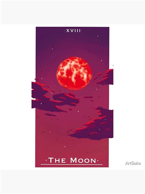 "Blood Moon" Poster for Sale by ArtSoko | Redbubble