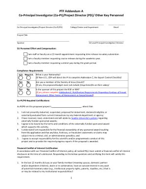 Fillable Online What S The Difference Between A PD PI Multiple PI A