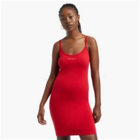 Redbat Classics Women S Red Strappy Dress Offer At Sportscene