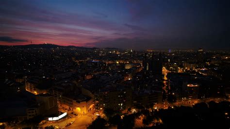 Aerial Spain Barcelona June 2018 Night 30mm 4K Inspire 2 Prores Aerial ...