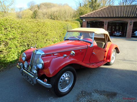 1955 Mg Tf 1500 Classic Cars For Sale Treasured Cars