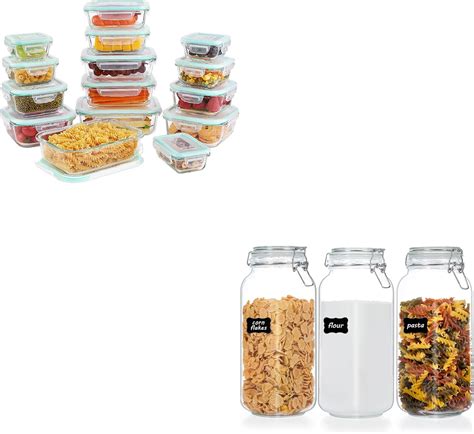 Amazon Vtopmart Pack Glass Food Storage Containers And Pack