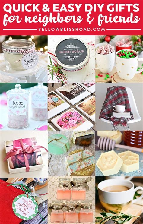 Homemade Christmas Gifts Ideas For Friends