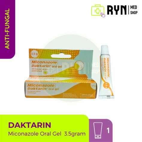 Rynmedshop Miconazole Daktarin Oral Gel For Oral Thrush And Mouth