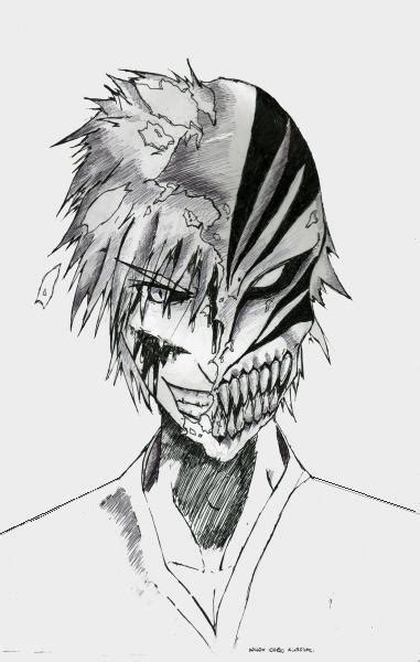 Ichigo Kurosaki Hollow By Bioweapon69 On Deviantart