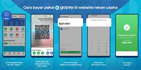 Cara Bayar Pakai Gopay