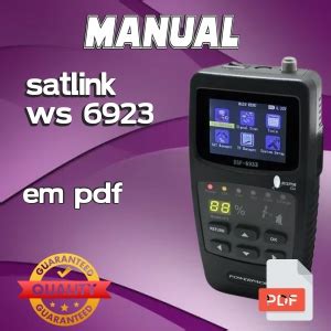 Manual Do Satlink Ws Satlink Brasil