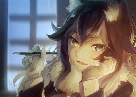 Download Gray Wolf Kemono Friends Anime Kemono Friends Hd Wallpaper