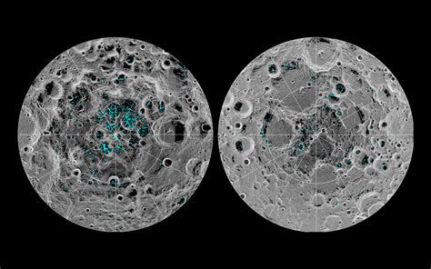 Ice on the Moon! Frozen Reserves Detected at the Poles in a Lunar First ...