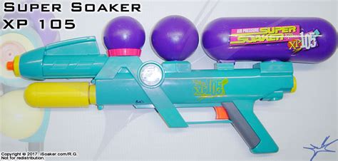 Super Soaker XP 105 Review, Manufactured by: Larami Ltd., 1996 :: :: iSoaker.com