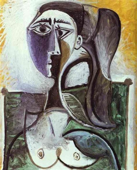 Pablo Picasso Portrait Of A Sitting Woman 1960 Picasso Art Picasso Portraits Pablo