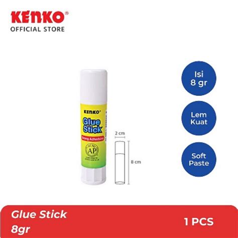 Jual Lem Glue Stick KENKO 8 Gr 1Pcs Shopee Indonesia