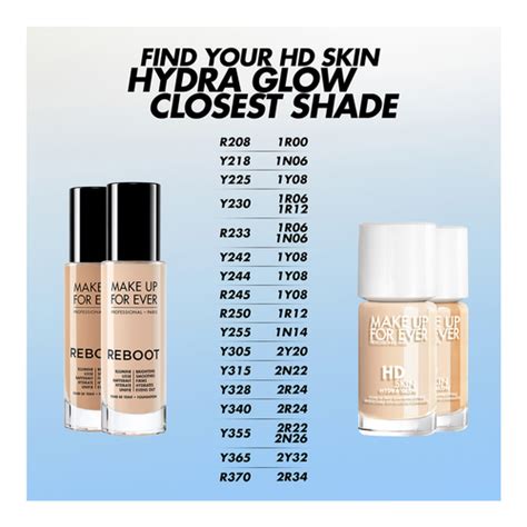 Buy Make Up For Ever Hd Skin Hydra Glow Foundation Mini Sephora Australia