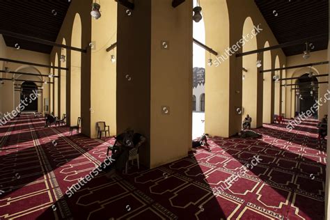 Alzahir Baybars Albunduqdari Mosque Aldaher Area Editorial Stock Photo