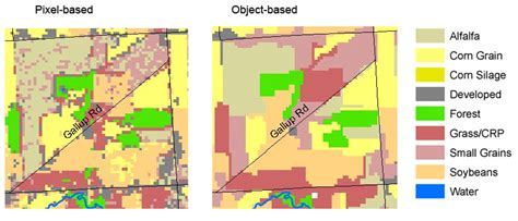 Comparison Of Traditional Pixel Based Classification Vs Newer