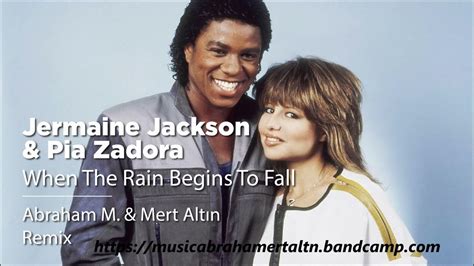 Jermaine Jackson And Pia Zadora When The Rain Begins To Fall Abraham M