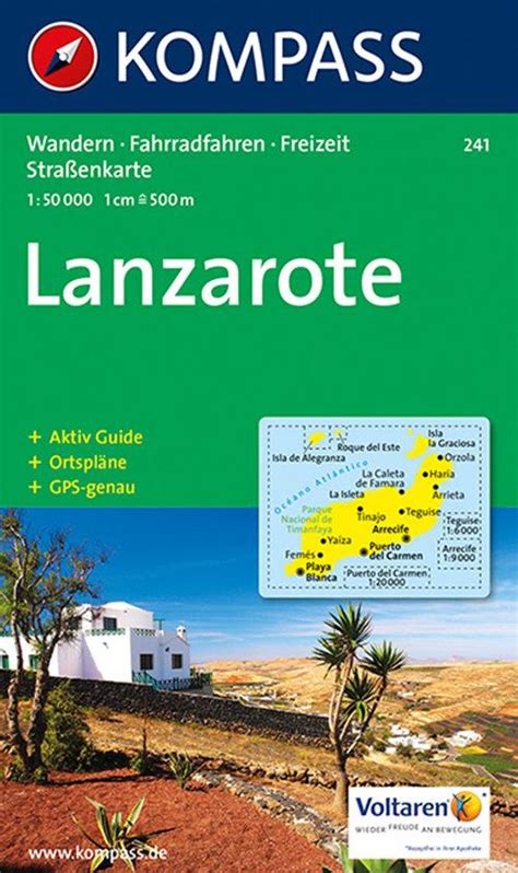 Lanzarote Kompass Atlas Mapa Skala 150000 2663 Zł Allegropl