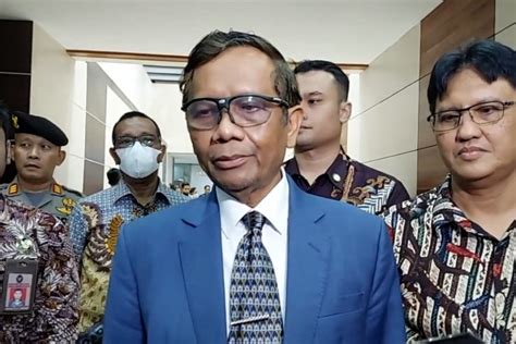 Banding KPU Dikabulkan Mahfud MD Ucapkan Selamat ANTARA News