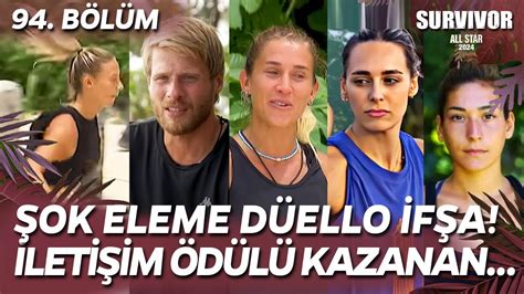 SURVIVOR ŞOK ELEME İFŞA OLDU İLETİŞİM ÖDÜLÜ KAZANAN TAKIM ALL STAR