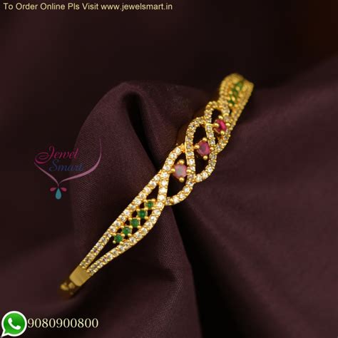 Gold Plated Bracelet Designs Latest Covering Jewellery Collections B25927