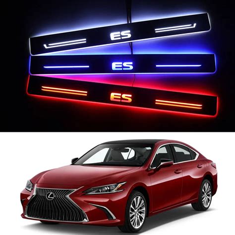 Lexus ES 1991 2022 Illuminated Door Sills Hardwired AoonuAuto Co Uk