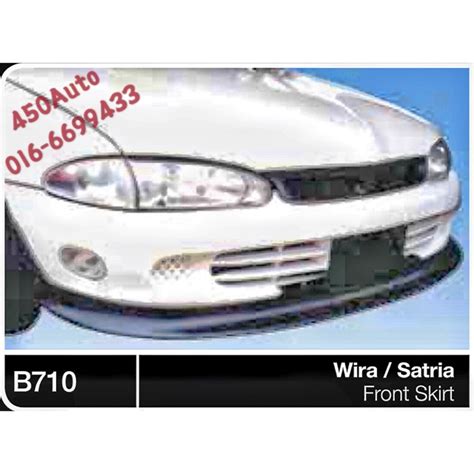 PROTON WIRA SATRIA PUTRA FRONT SKIRT SKIRTING LIP BODY KIT MIVEC