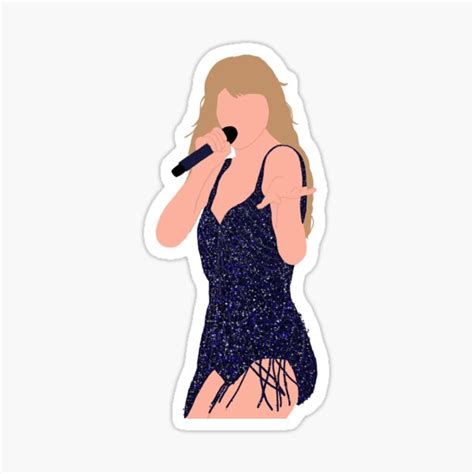 Taylor Swift Eras Tour Bejeweled Dance Midnights Era Sticker For Sale