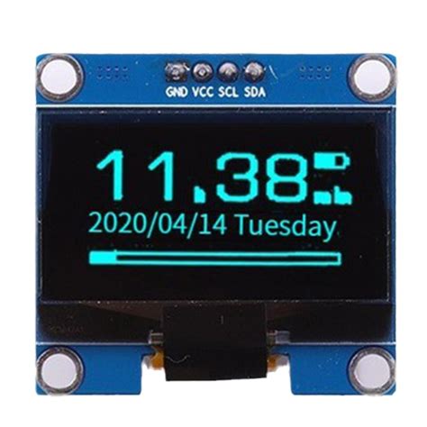 OLED Module 1 3 Inch LCD LED Display Screen White Blue 128X64 SSD1306