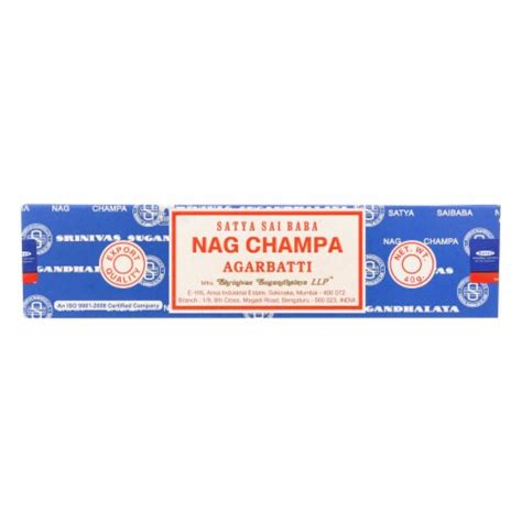 Sai Baba Nag Champa Agarbatti Incense G Case Of Pack