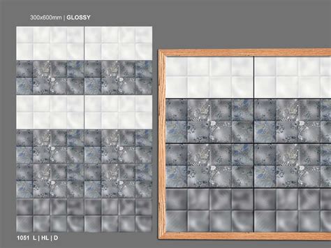 Lexomo Multicolor Ceramic Tiles Thickness 5 10 Mm Size 30 60 Cm