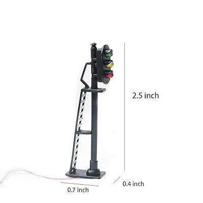 Buy Miniature Traffic Light Model Railroad Train Signals Traffic Signal