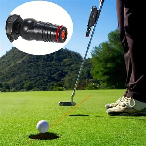 Golf Putter Laser Sight Portable Putter Trainer Abs Golfer Putter