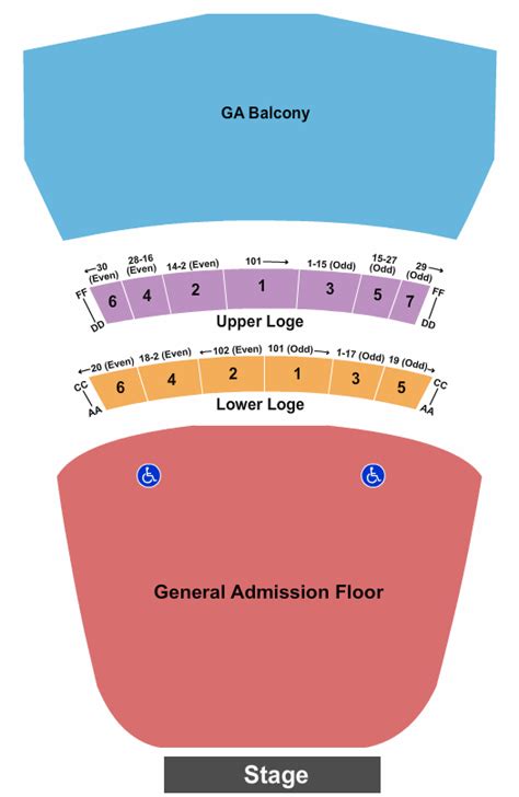 Masonic Sf Seating Chart