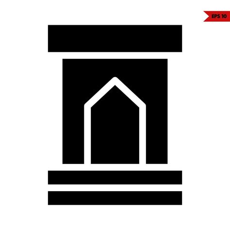 Illustration Of Mosque Glyph Icon Vector Art At Vecteezy