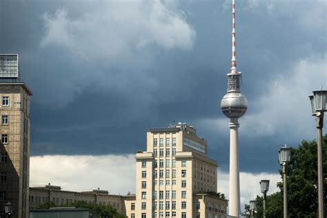 Wettervorhersage für Berlin und Brandenburg Gewitter und Starkregen