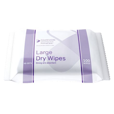 Primacare Large Dry Wipe 30x32cm Pack Of 100