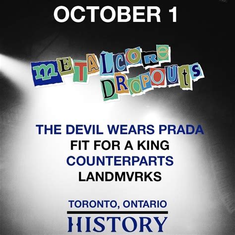 Oct 01 2023 The Devil Wears Prada Fit For A King Counterparts