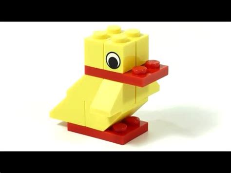 Simple Lego Duck How To Build Youtube