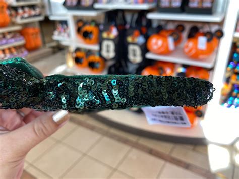 Photos New Sequined Emerald Green Minnie Mouse Ears Arrive At Walt