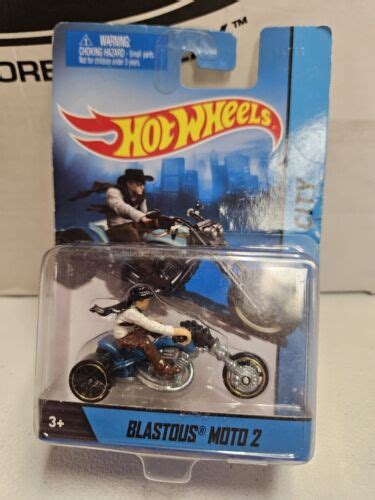 Hot Wheels Blastous Moto 2 With Rider 2012 EBay
