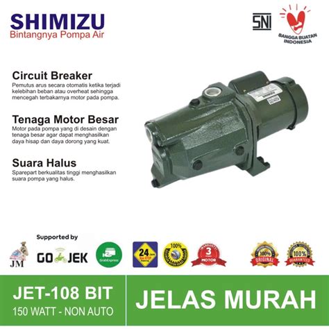 Jual Pompa Air Semi Jet Pump Shimizu Jet Bit Jet Bit Jet