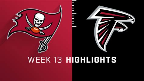 Tampa Bay Buccaneers Vs Atlanta Falcons Highlights Week 13