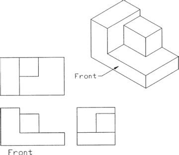 Orthographic Drawing Examples