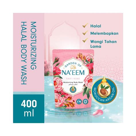 Na Eem Moisturizing Body Wash Taifi Rose 400mL Klik Indomaret