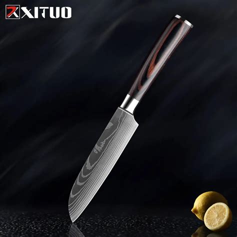 Xituo In Santoku B Ak Japon B A Paslanmaz Elik Meyve Sebze Ef