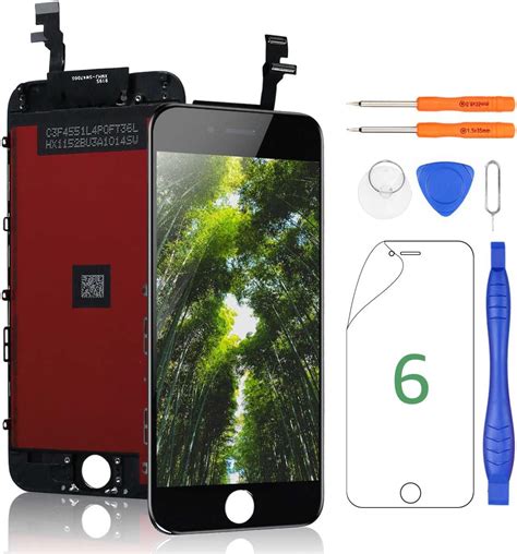 Yodoit For Iphone Screen Replacement Lcd Black Inch Display And