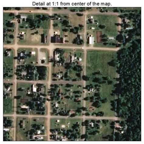 Aerial Photography Map Of Kendrick Ok Oklahoma