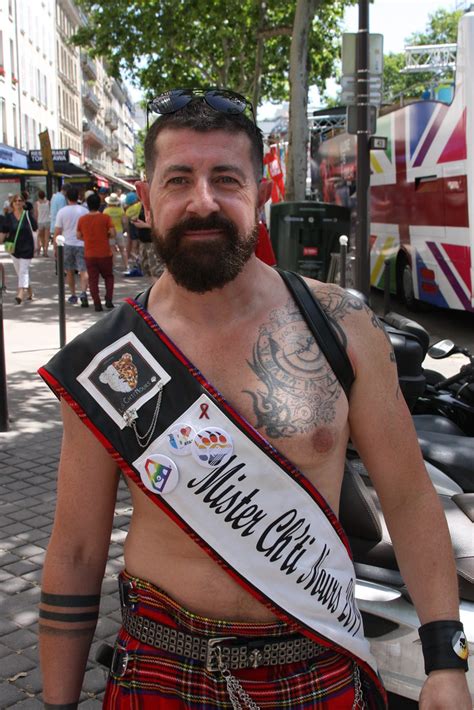 Handsome Bearded Bearman ~ Paris Pride 2019 Safe Pho… Flickr